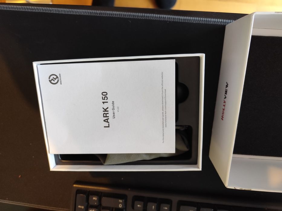 Microfone Lapela Lavalier Hollyland lark 150 duo