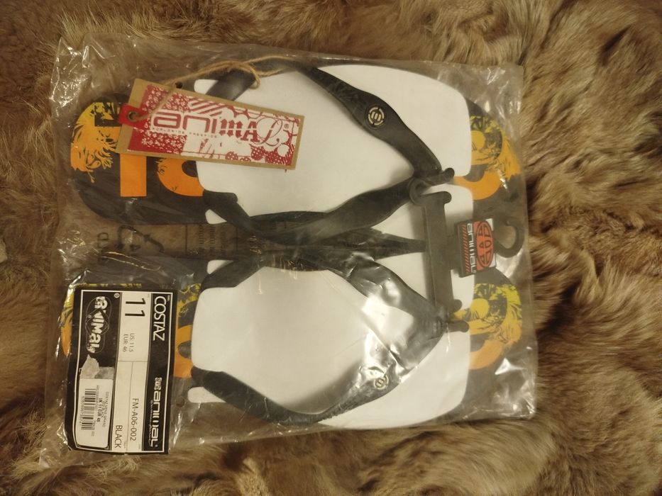 Klapki Animal Orginalne z Londynu