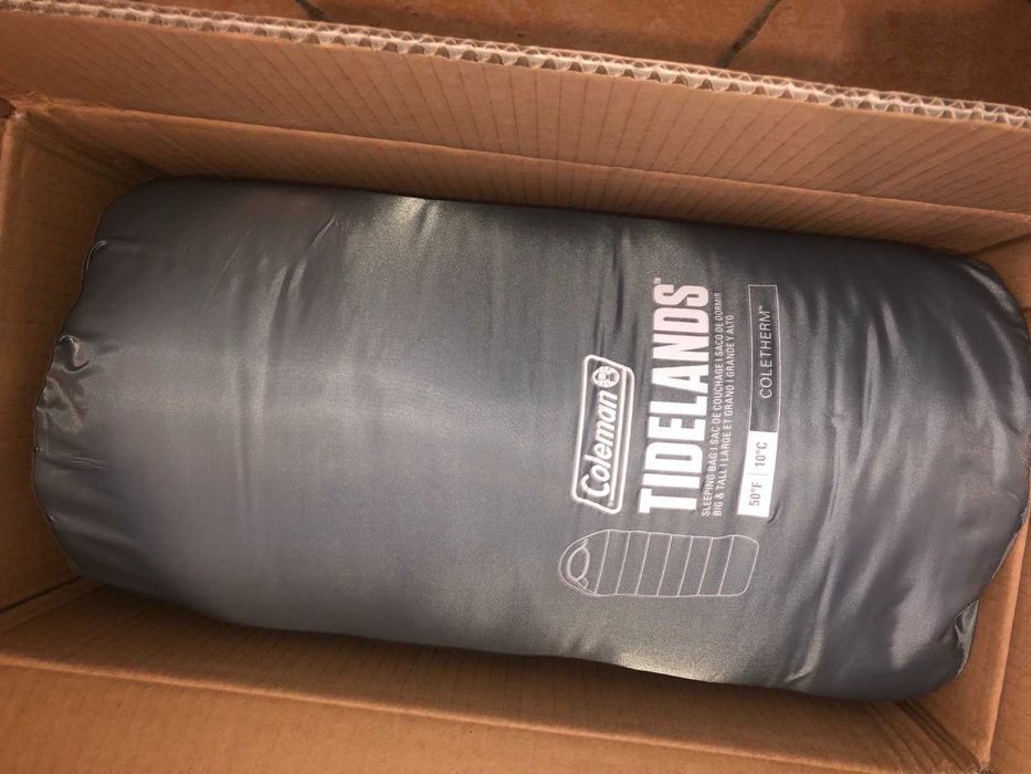 Спальный мешок Coleman Tidelands 50 degree Big & Tall Mummy Bag. New.