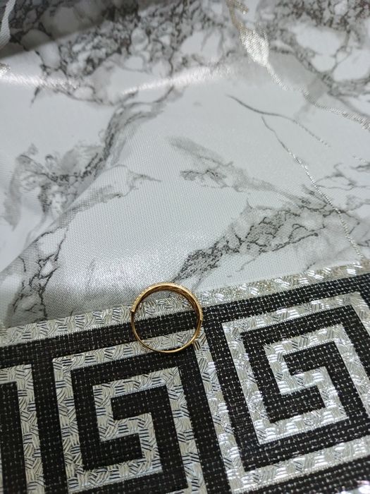 Дуже гарне ,чудове золоте колечко зроблено під замовлення