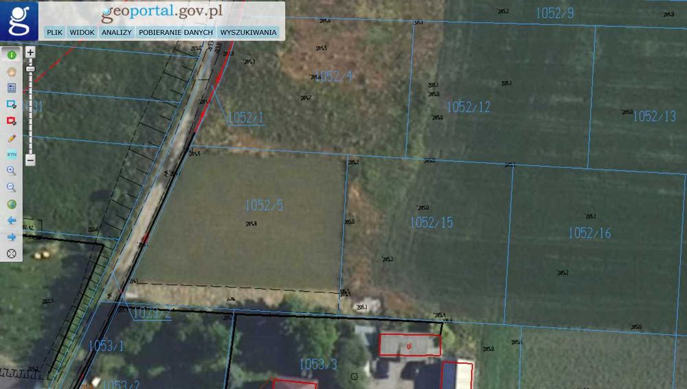 Działka w Sitaniec Błonie