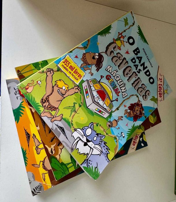 Livros Juvenil - O bando das cavernas