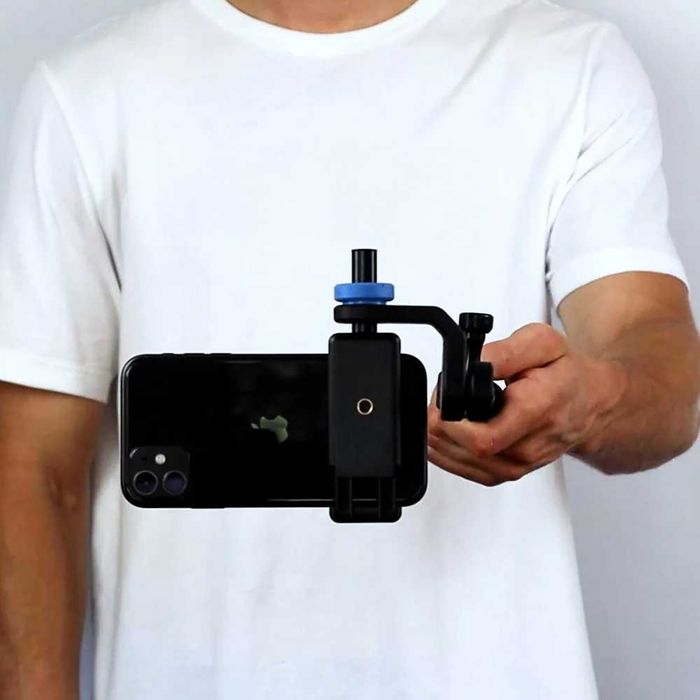 GravGrip V2 - Gimbal Hidráulico para Camaras GoPro e Telemóveis