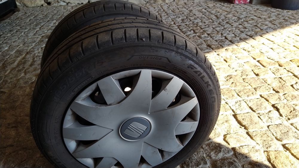 Jantes 15 5*100 com pneus.