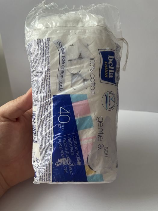 Wicki do demakijażu dwustronne bella cotton