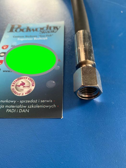 Wąż HP do manometru gumowy 80 cm