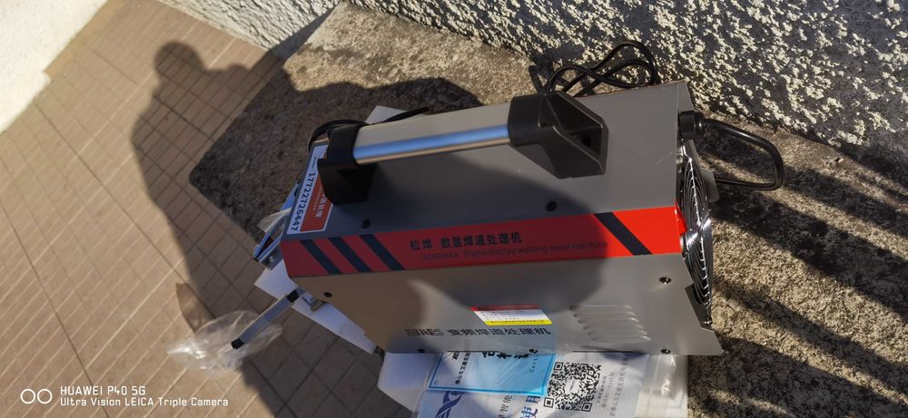 Máquina lavar soldas inox