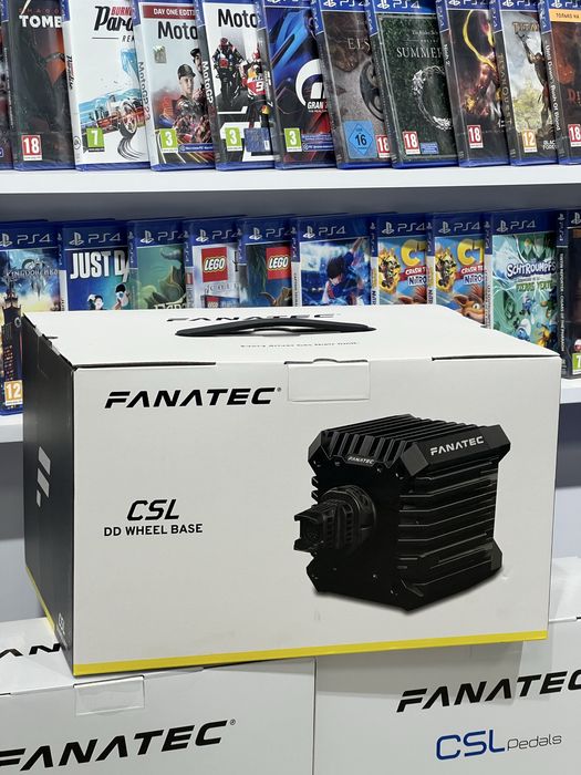 Direct Drive Bases Fanatec CSL DD 5nm (QR2) NEW! В наявності! Магазин!