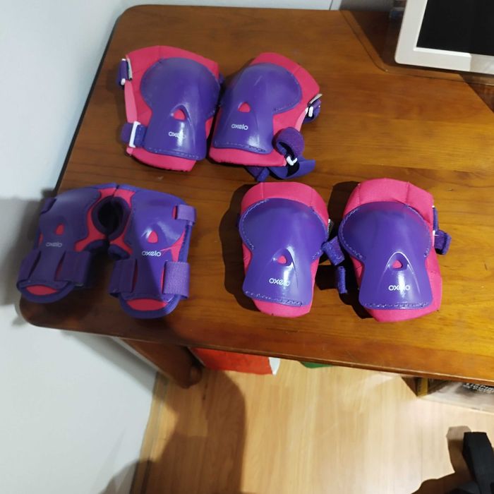 Patins 4 rodas e acessórios