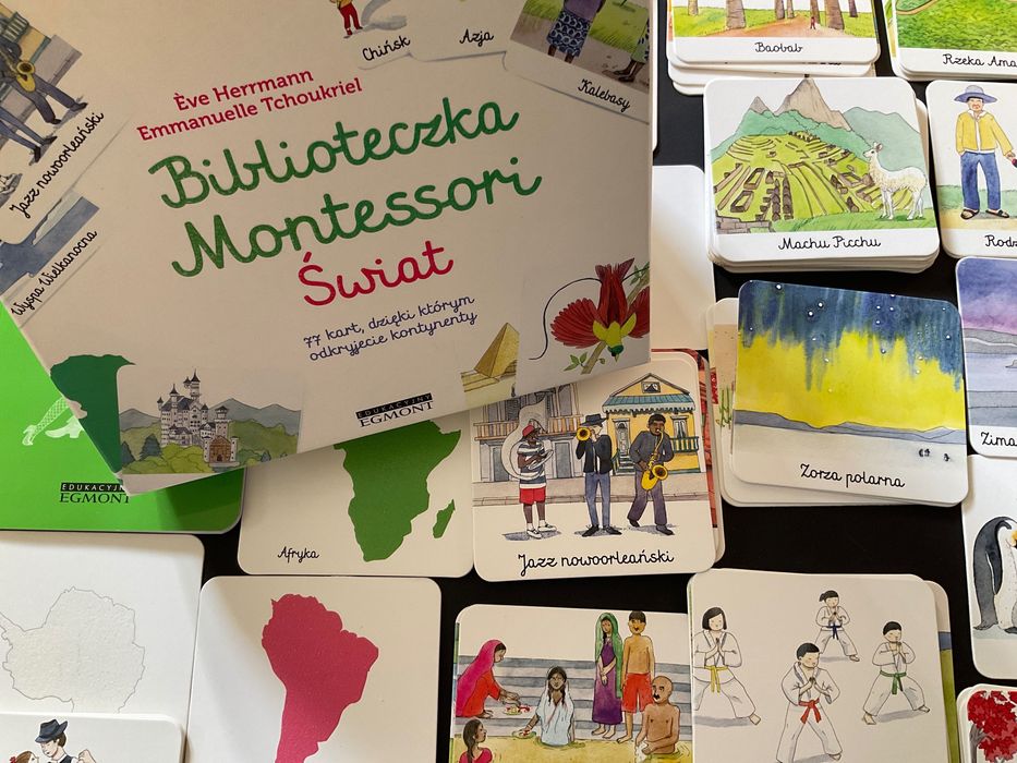 Biblioteczka Montessori Świat