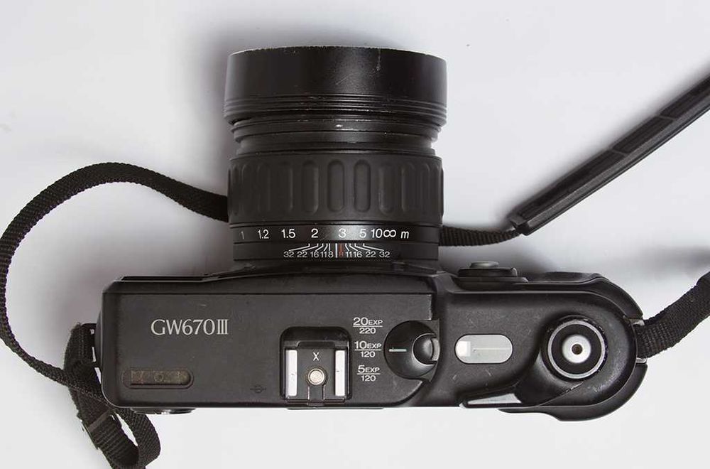 Aparat średnioformatowy Fuji GW 670 III Texas leica