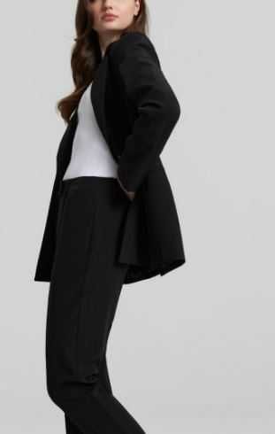 Eleganckie czarne spodnie NOWE z metkami 38/M