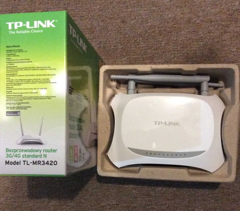 Superwydajny Router TP LINK model TL -MR 3420