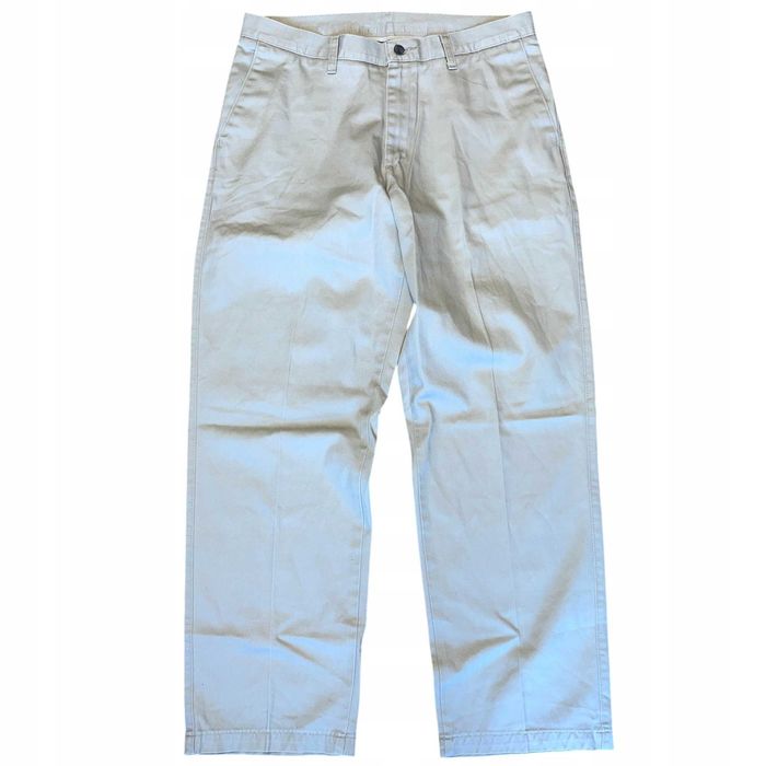 Lee Męskie Modne Spodnie Chinos Bawełna W 33 L 30