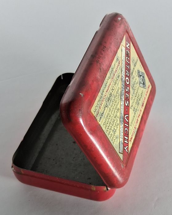 Lata antiga pastilhas Vichy