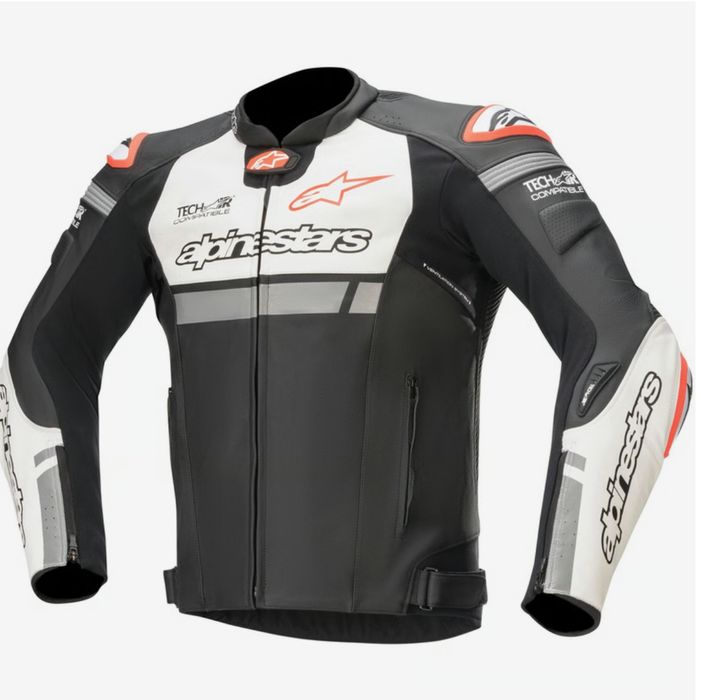 Casaco Alpinistars Missile Ignition for Tech-Air Black / White / Red Fluo