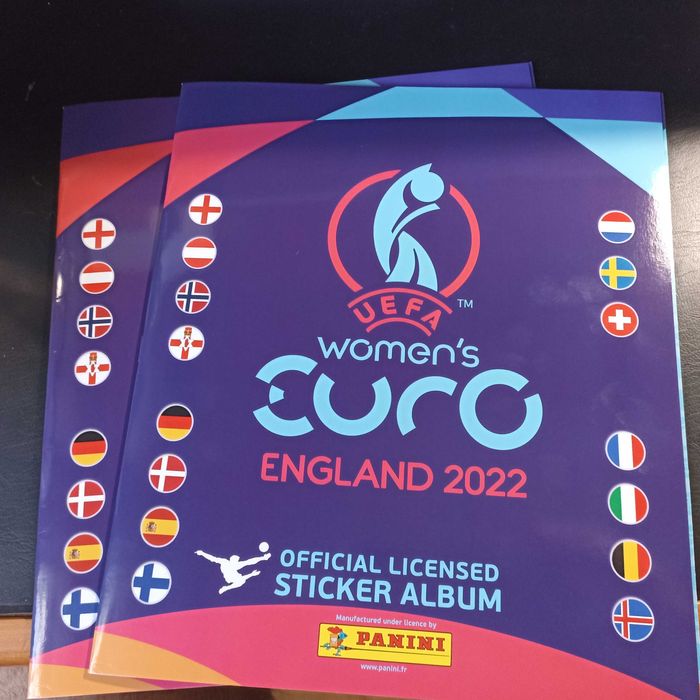 Cadernetas e Cromos Panini Euro 2022 Women's
