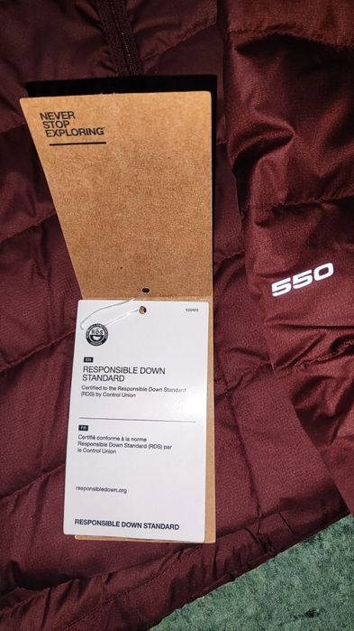 Пуховик The North Face 550, Оригінал НОВИЙ, Куртка GUESS розмір XS