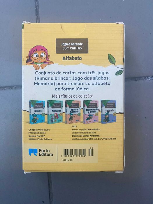 Cartas de Jogar Educativas
