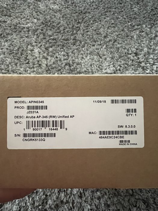 Точка доступу wifi Aruba AP-345