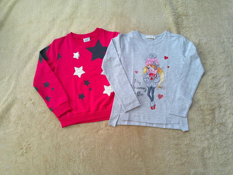 Bluza i bluzka 2szt 110 nowe
