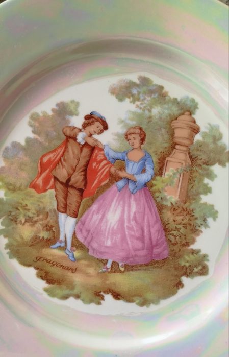 Pratos coleccionáveis de porcelana antigos, Clippers, Jean-Honoré...