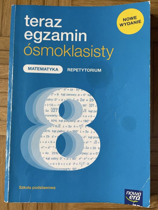 Teraz egzamin ósmoklasisty repetytorium. Matematyka