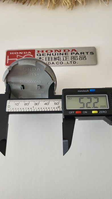Nowe kapsle/dekielki do felg Honda 57/58mm (cena za 2 komplety!)