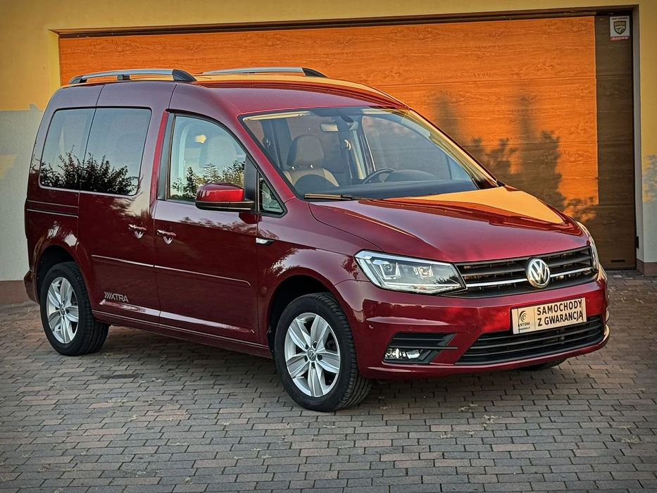 Volkswagen Caddy SALON PL 130KM DSG Kamera Bixenon Navi SamParkuje AppleCarPlay/Android