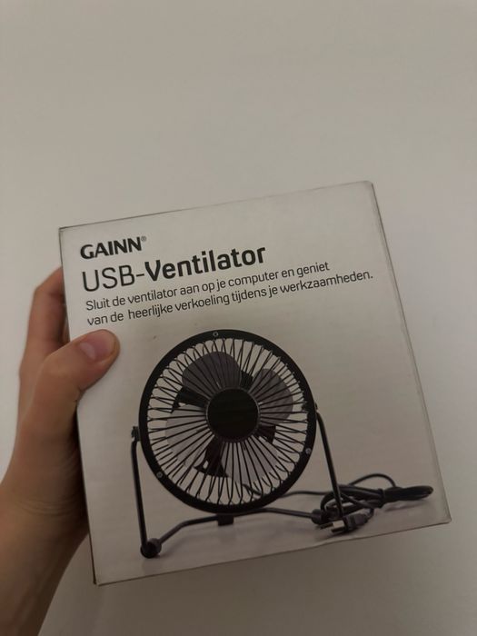 GAINN Usb wentylator nowy nieużywany