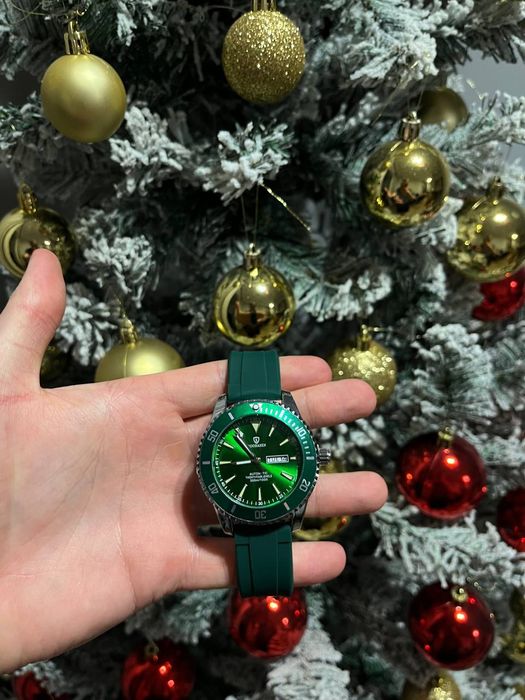 Часы мужские Goobasen Green