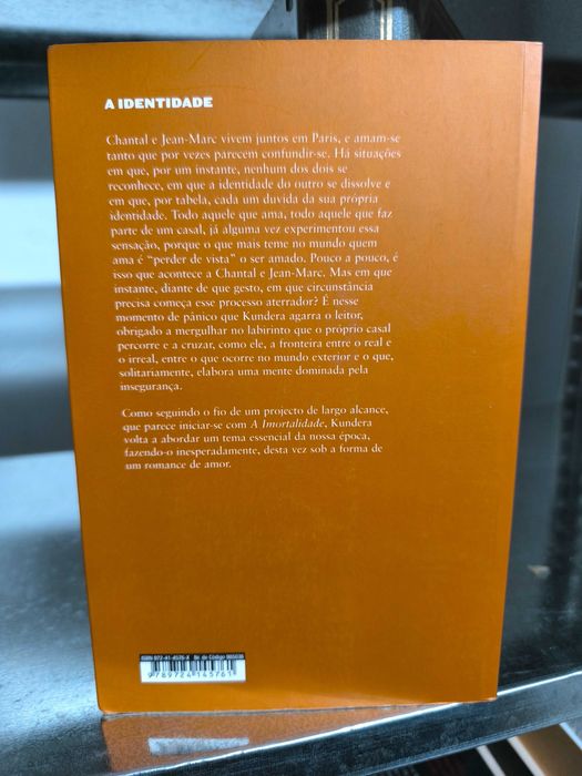 Milan Kundera – A Identidade | Romance sobre amor e fragmentação do eu