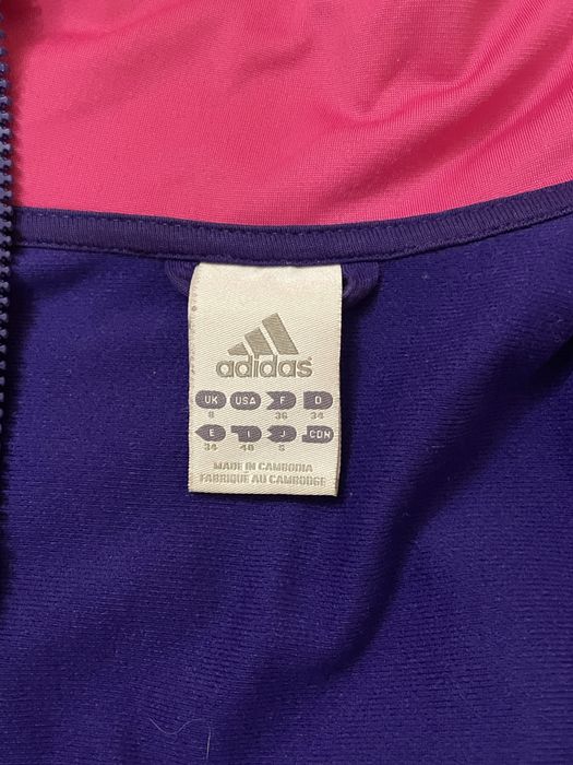 Фіолетова кофта Adidas.