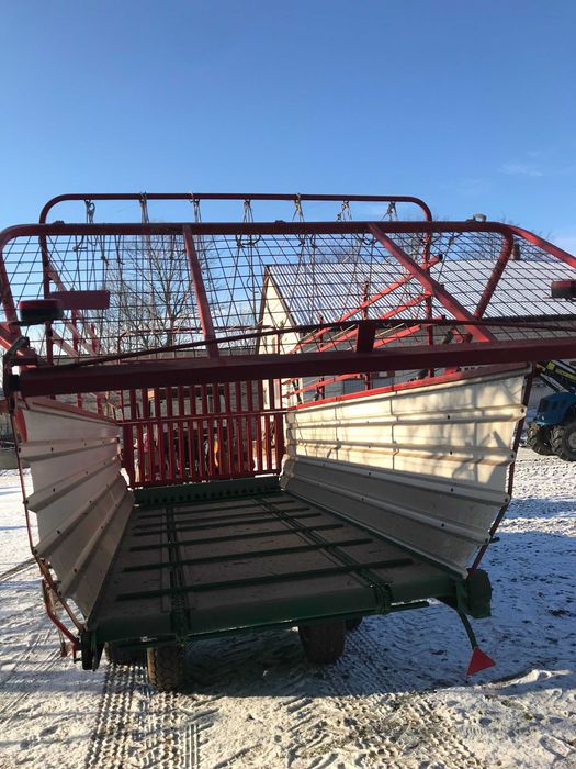 Przyczepa zbierająca, zbieracz pokosów
