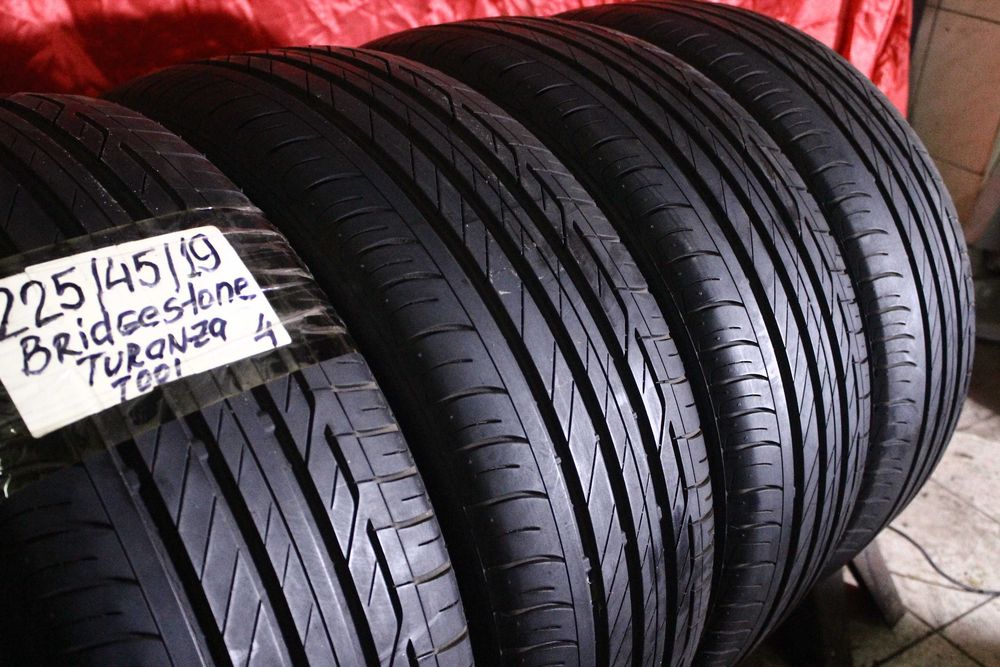 225-45-R19 BRIDGESTONE TURANZA = 4 штуки летней резины Germany