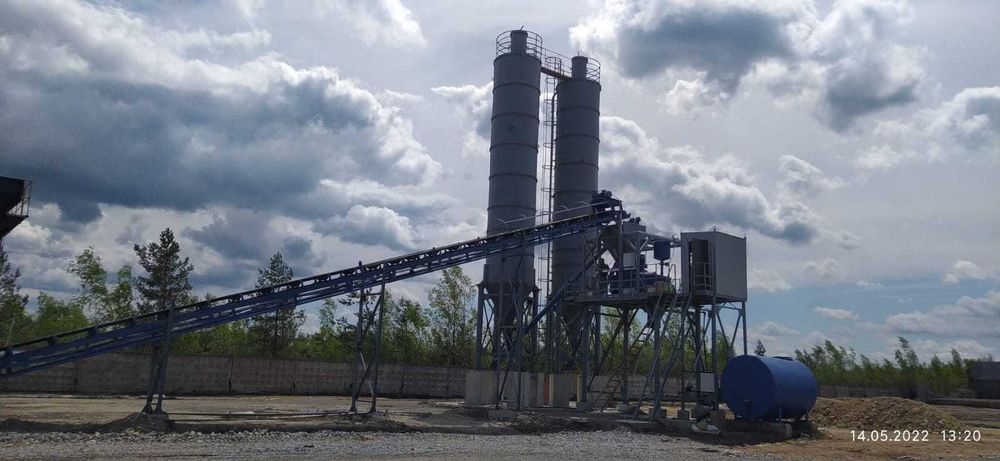 Стаціонарний Бетонний завод АБЗУ-55 МЗБУ (55м3/год) БЗУ, РБУ, ЖБИ БСУ