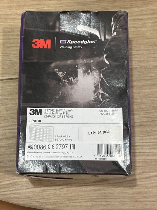 Pack de 2 filtros de particulas 3M Speedglas Adflo 837012