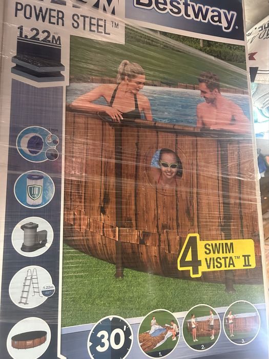 Piscina redonda 549x122