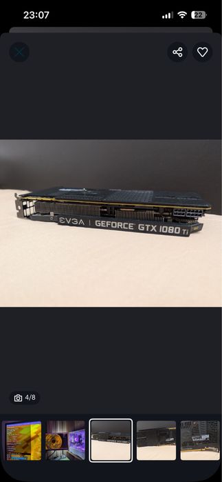 Відеокарта evga geforce gtx 1080ti 11gb