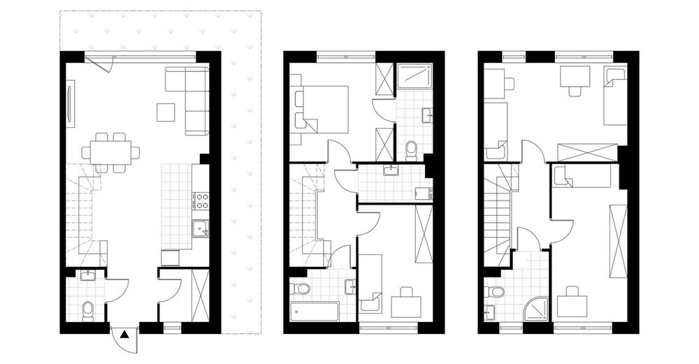 5-pokojowy dom 123m2 + ogródek Bezpośrednio