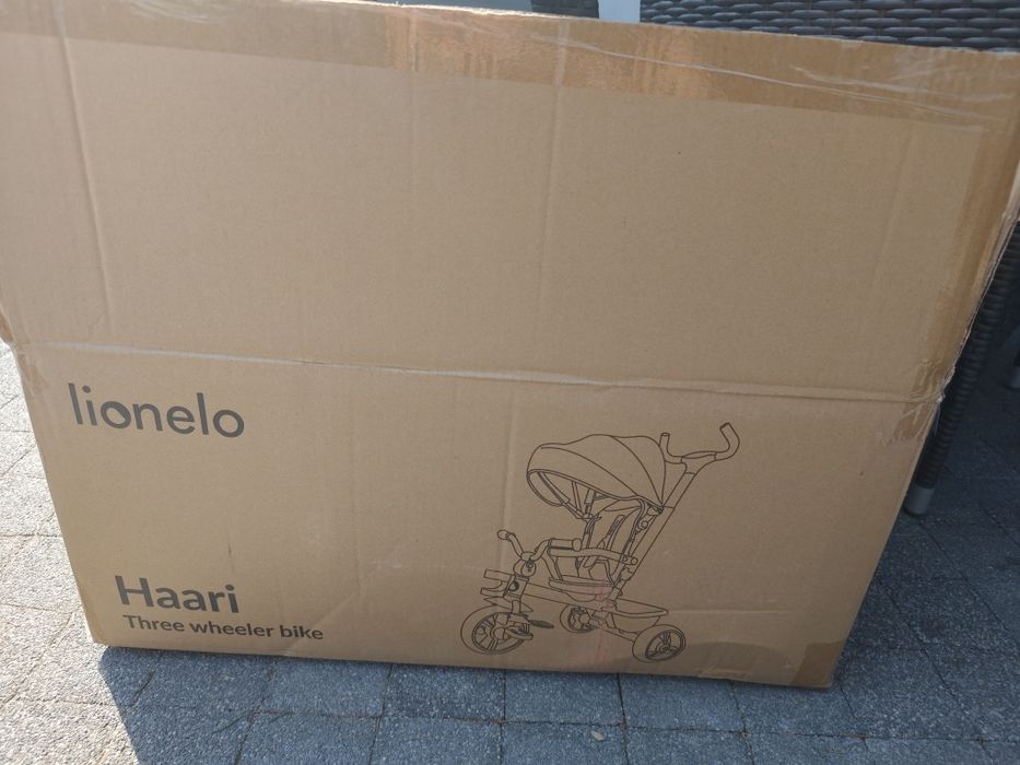 Nowy rowerek trójkołowy lionelo haari
