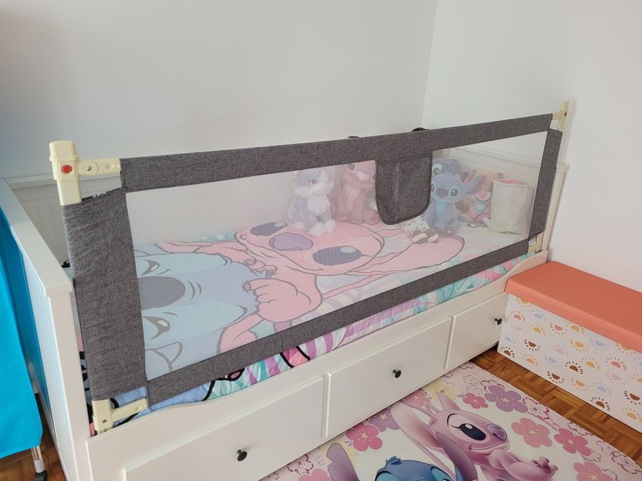 Proteção cama bebe