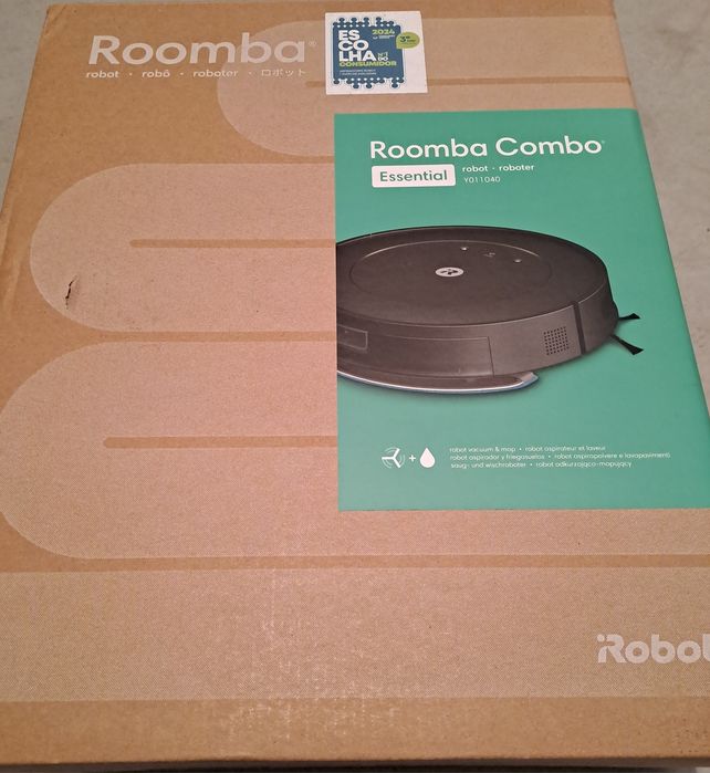 Aspirador Robô IROBOT Roomba Combo Essential Preto