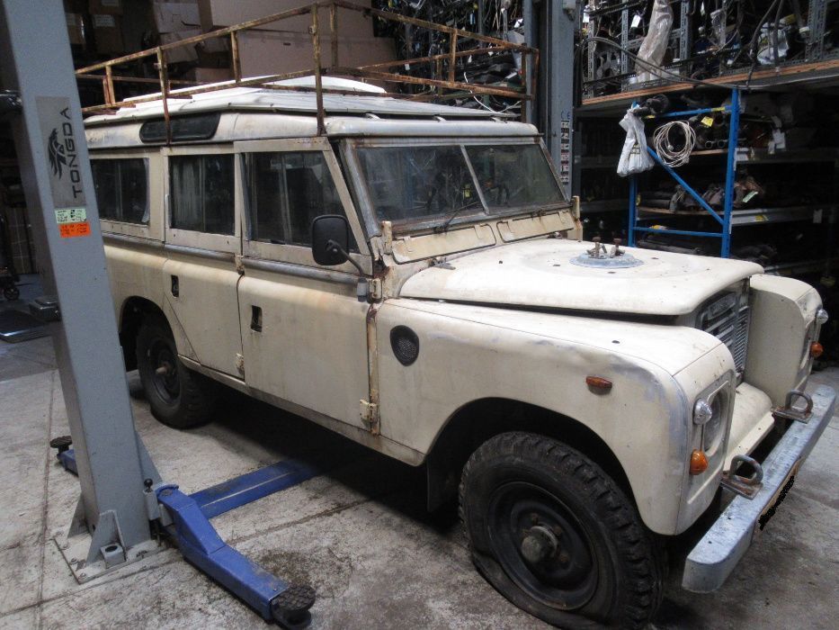 Land Rover série 3 109 gasolina peças usadas