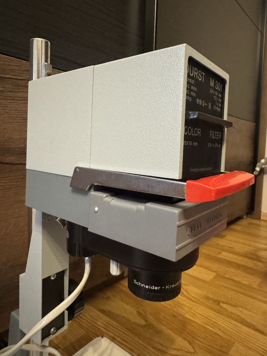 Powiekszalnik Durst 391 z 50 2.8 35 mm mały obrazek Komplet