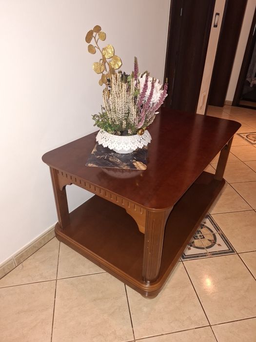 Stolik kawowy lite drewno, premium, exlusive