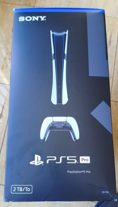 Playstation 5 Pro - lacrada, nova em caixa