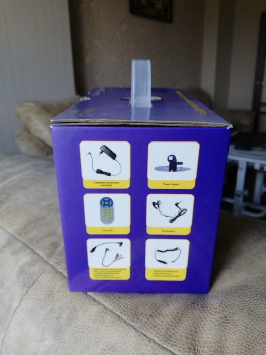 Портативный телевизор deso tv-705b/b новый