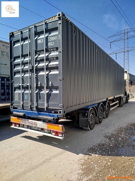 Kontener morski magazynowy budowlany 40 HC OW – One Way – TS-CONT