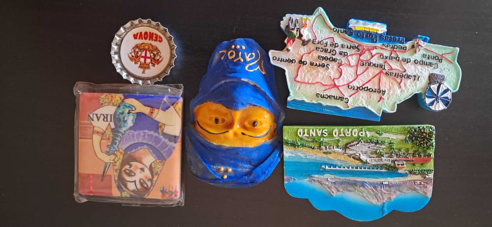 Imans magnets frigorífico cidades países ou fotos